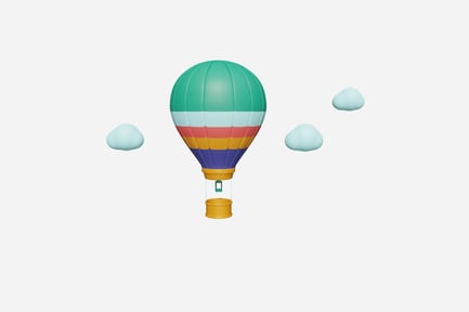 Preview: Serene Sky Hot Air Balloon