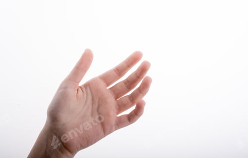 Preview: Emty hand holding gesture