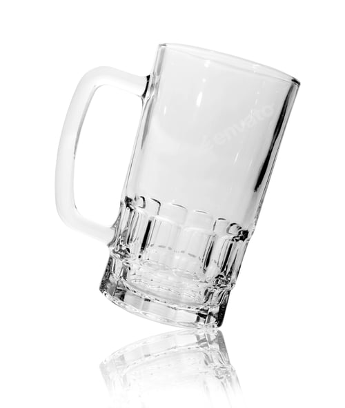 Preview: Empty beer mug