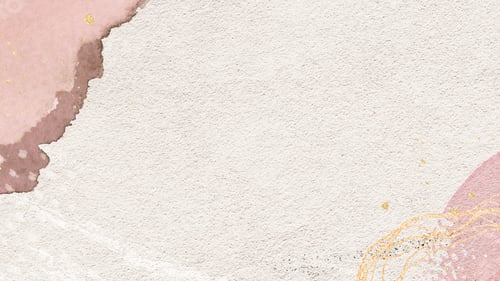 Preview: Watercolor Background with Pink and Gold Accents