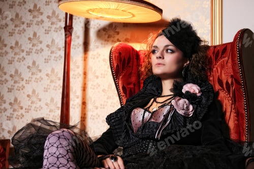 Preview: Beautiful fashion model