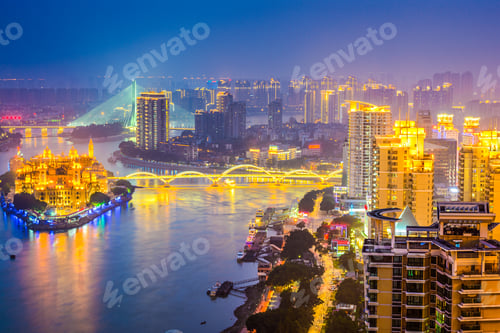 Preview: Fuzhou, China Cityscape