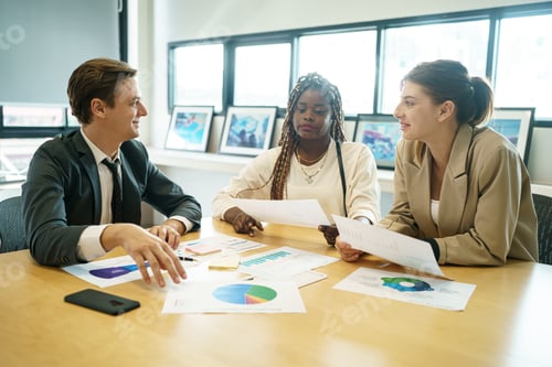 Preview: Diverse Business People on a Meeting