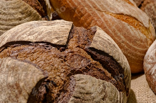 Preview: Freshly baked traditional rye bread