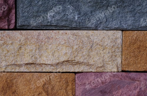 Preview: The colorful tile wall background