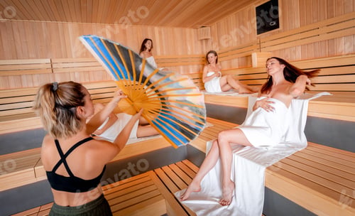 Preview: Sauna ritual performed by a master for group of people