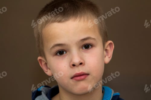 Preview: Close-up portrait of handsome little boy