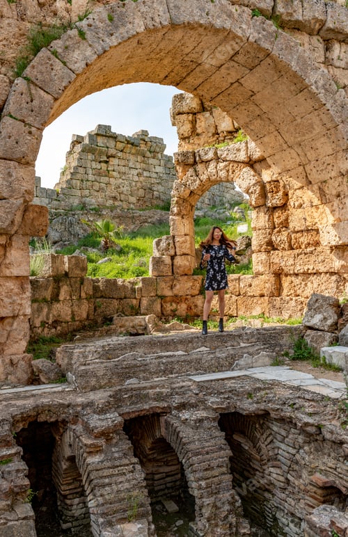 Preview: Perge Ancient City, Antalya - Turkey. April 04, 2019.