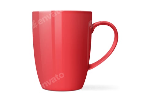 Preview: mockup, realistic, isolate, mug, advertisement