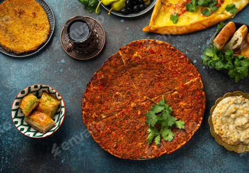 Preview: Lacmacun - traditional Turkish pizza