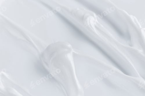 Preview: Beauty Cream Texture White lotion, moisturizer, skin care cosmetics application background.