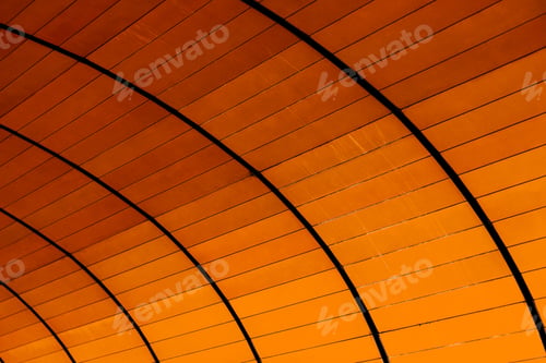 Preview: Circle form orange building wall texture
