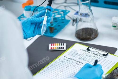 Preview: Organic agricultural product quality testing in certified laboratory