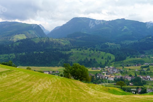 Preview: Mountain landscape near Cavalese, in Fiemme valley