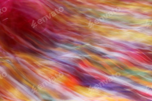 Preview: blurred image of colorful silk cloth