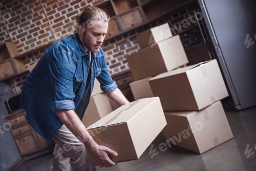 Preview: Handsome guy moving