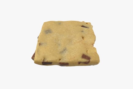 Preview: Square Chocolate Chip Shortbread Cookie