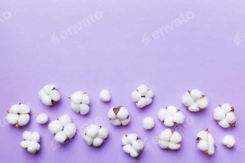 Preview: Autumn Floral Flat lay background composition.