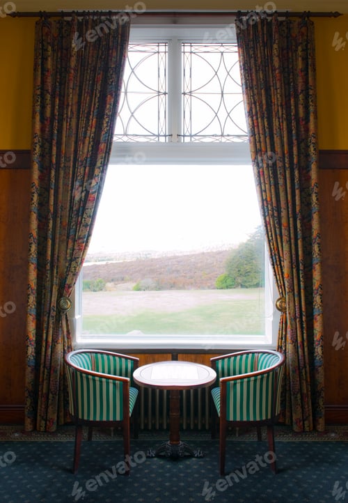 Preview: Window with Table and Chairs