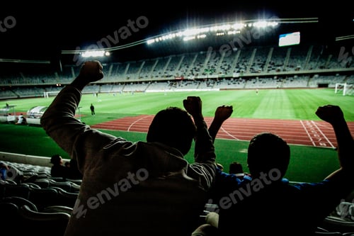 Preview: supporters at a game in a atadium