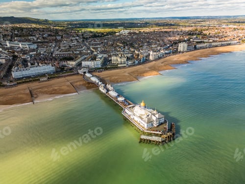 Preview: Eastbourne Beach and Pier, East Sussex, UK
