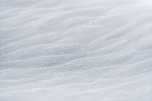 Preview: Soft rippled snow surface forming gentle natural texture