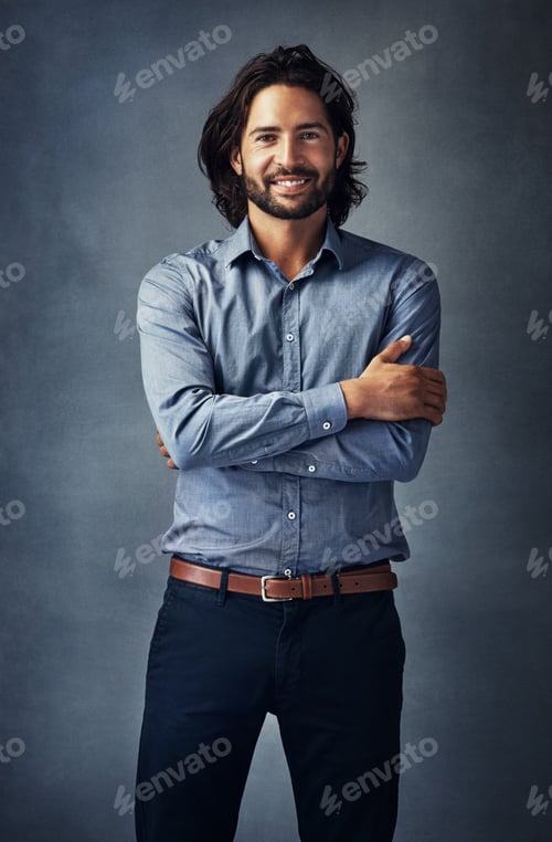 Preview: Confidence is an attractive quality on a man