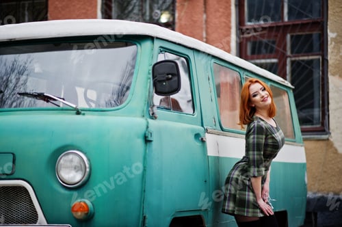Preview: Young red haired girl lady