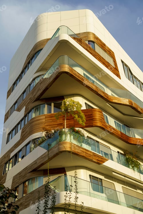 Preview: Citylife, modern park in Milan, Italy