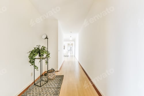 Preview: Long empty corridor