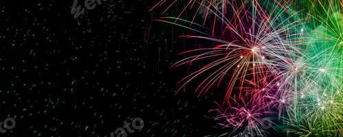 Preview: fireworks, celebration, exploding