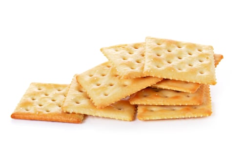 Preview: Cracker isolated on white background