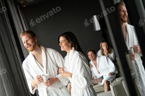 Preview: Couple enjoying wellness weekend and serene moments together