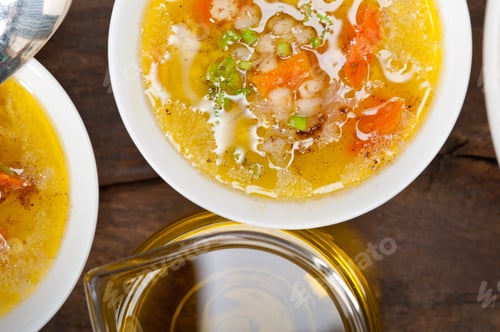 Preview: Syrian barley broth soup Aleppo style