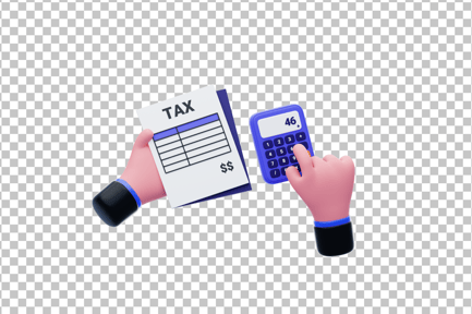 Preview: Taxes 3D Icon