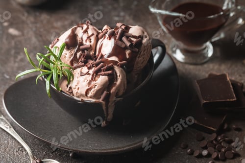 Preview: Chocolate coffee ice cream