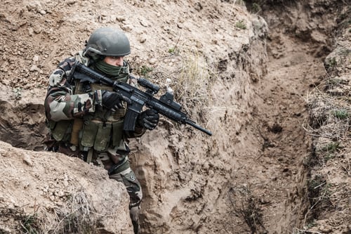 Preview: french paratroopers in action