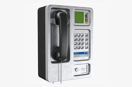Preview: Urban Wall-Mounted Public Phone