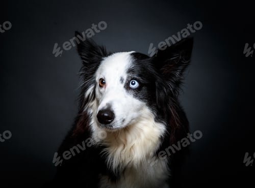 Preview: Funny dog with different eyes