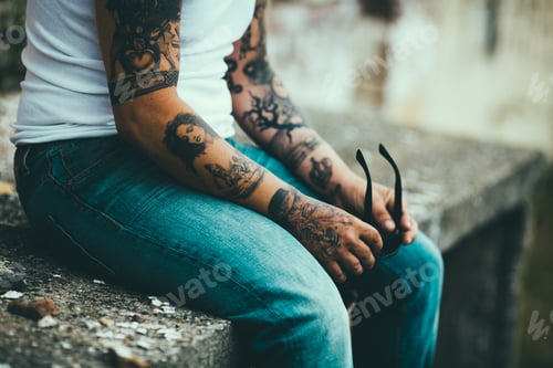 Preview: Hipster male chilling