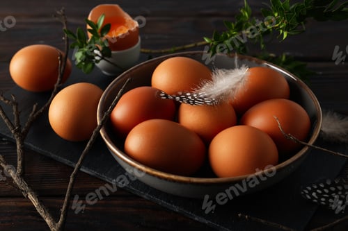 Preview: Main ingredient for cooking different dishes- eggs