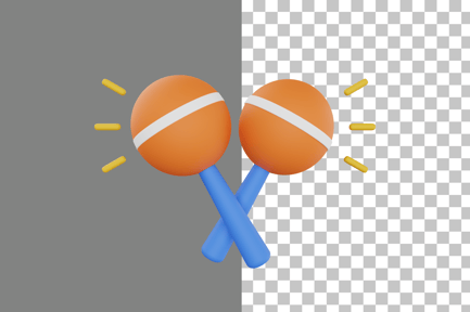 Aperçu: Icône Rattle 3D