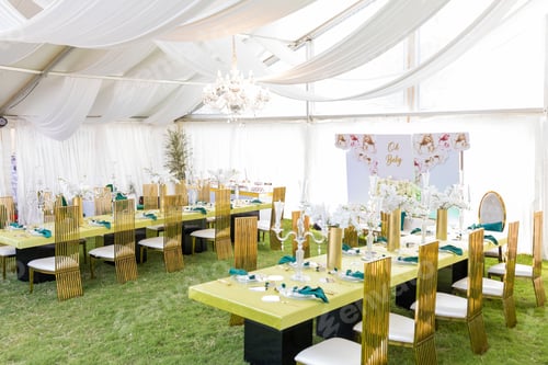 Preview: Wedding Decoration Decor Floral flowers tents stylish ceremony celebrations style