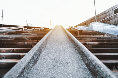 Preview: Staircase stony railing for skating