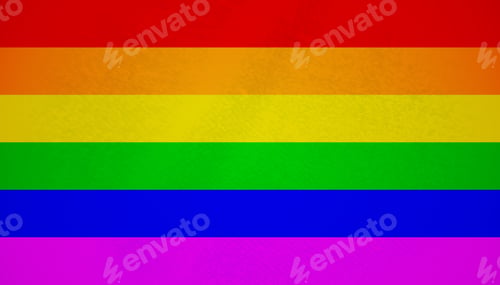 Preview: LGBT rainbow flag grunge waving in the wind.