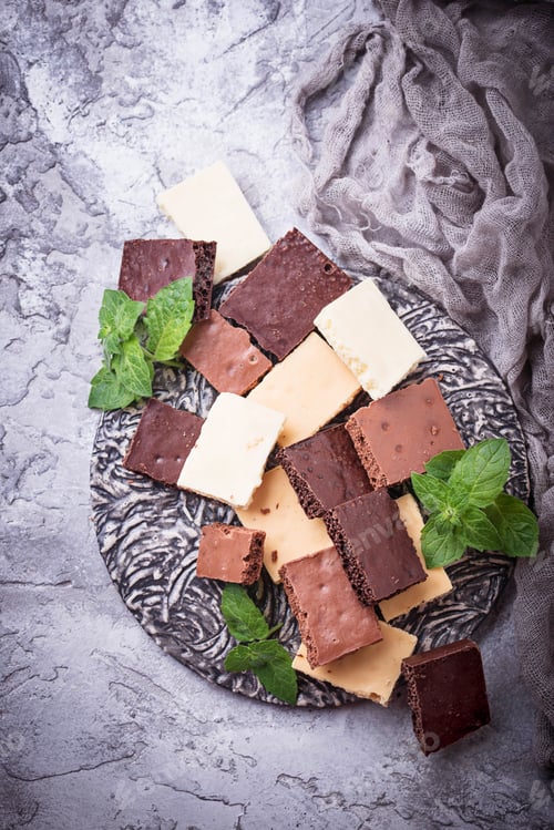 Preview: Different type of chocolate.