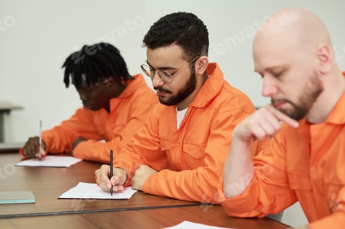 Preview: Multiethnic Young Adult Men Studying Together during Prison Education Program