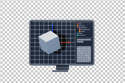 3D Modeling 3D Icon