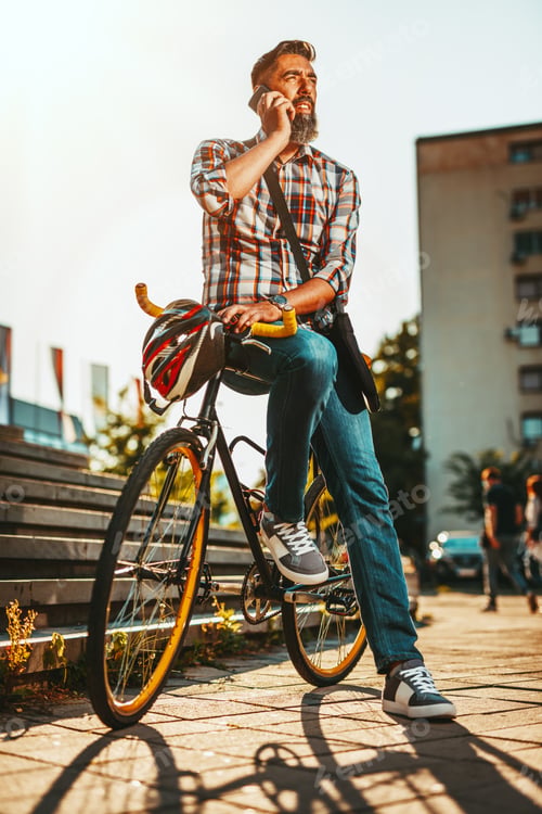 Preview: Relaxed On A Bicycle