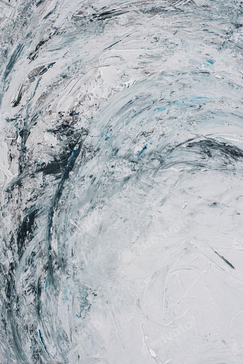 Preview: Abstract oil background with grey paint
